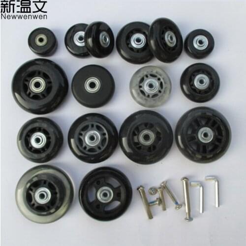 Replacement Luggage Wheels Axles Deluxe suitcase wheels Repair,Replacement wheels for luggage W5