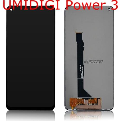 6.53" For UMI UMIDIGI Power 3 LCD Display Touch Screen Digitizer Assembly For UMI Power 3 Mobile Phone Repair Part+Free Tools