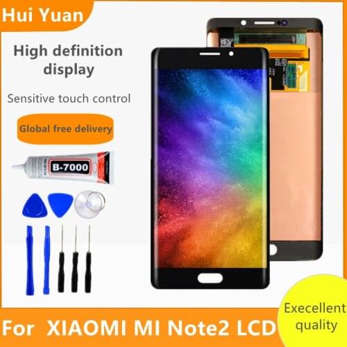 For Xiaomi Mi Note 2 LCD Display Touch Screen Digitizer Assembly With Frame Note2 For Xiaomi Mi Note 2 Display Replacement