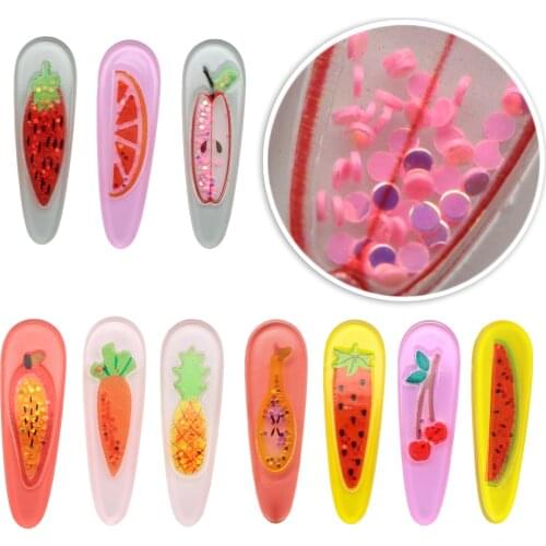 50x16mm 1PC Fruit Berry Plastic Resin Acrylic DIY Hair Accessories Phone Cover Party Decoration Craft Bow-knot ,c17032