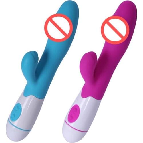 30 Speed Dual vibration G-spot dildo vibrators for women vagina clitoris stimulator vibrator sex toys sex products colors by DHL