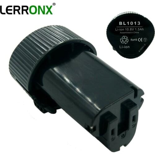 LERRONX 10.8V 1.5Ah Li-ion Power Tool Rechargeable battery for Makita BL1013 replacement bateria DF030D HS300D Cordless Drills
