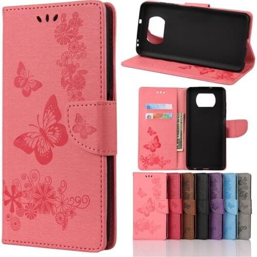 Flip Wallet Leather Case For Xiaomi Poco X3 Pro Case Magnetic Stand Book Cover For Xiaomi Poco X3 Pro Cover Mobile Phone Bag