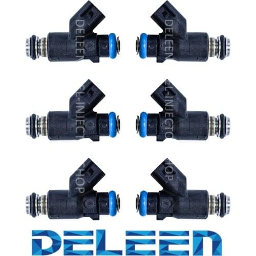Deleen 6X High Impedance Fuel Injector 2004-2005 R32 Turbo For V w G olf Car Accessories