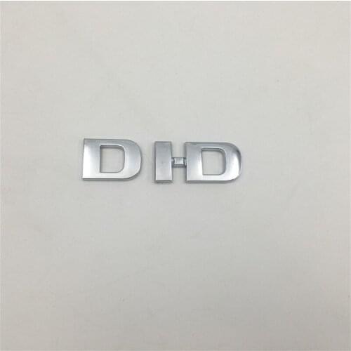 For Mitsubishi L200 Triton DID D I D Badge Emblem Logo Rear Trunk Symbol Decal
