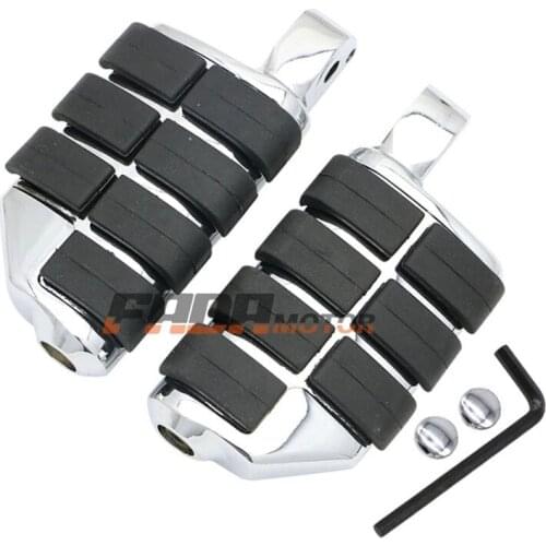 Rear Foot Pegs Footrest for Suzuki Boulevard C90 2013-2015 Marauder 800 1997-2004 (098)