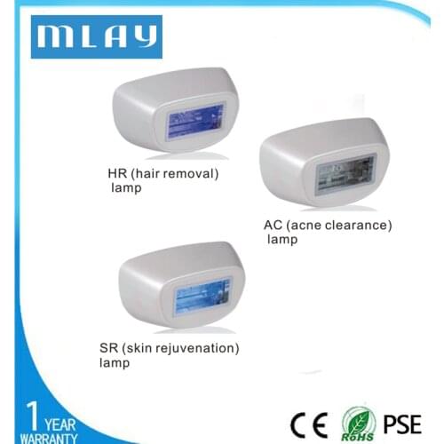 Free Shipping!!500000 shots Lamps!!!The function of hair remover lamp,acen clearance and skin rejuvenation for sales