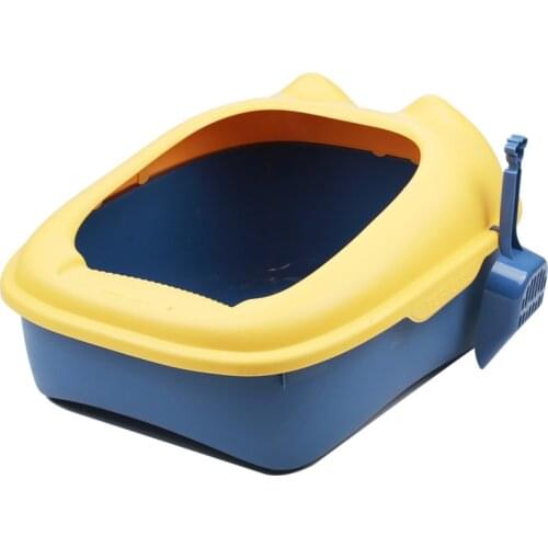 Litter Box Cat Autolimpiable Large Plastics Indoor Toilet Bedpan Anti Splash Products House Furniture Selfs Cleaning Accessories