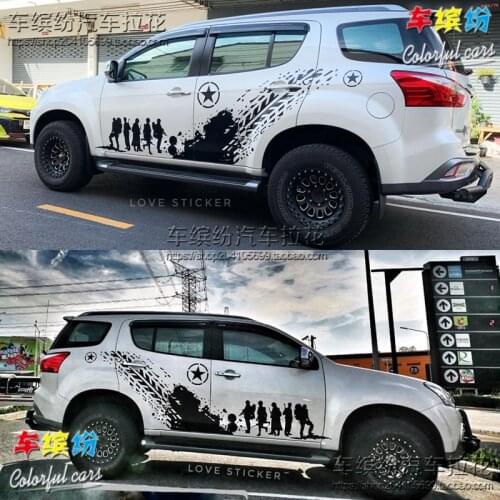 Car stickers FOR Nissan Patrol Y62 Customized off-road decal modification