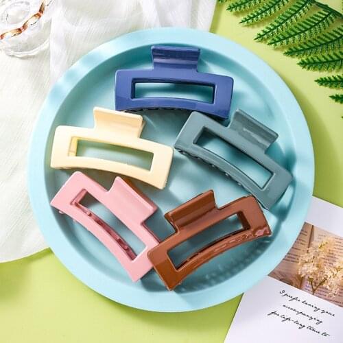 New Claw Clip for Women Tough Plastic Hair Claw Large Size Hair Clamps Claw Clip Crab for Hair Accessories for Women
