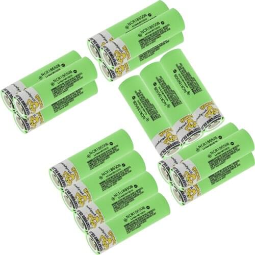 Rechargeable 18650 batteries li-ion battery lithium 3400mah 3.7V flat top akkumulator Russian warehouse Fast delivery