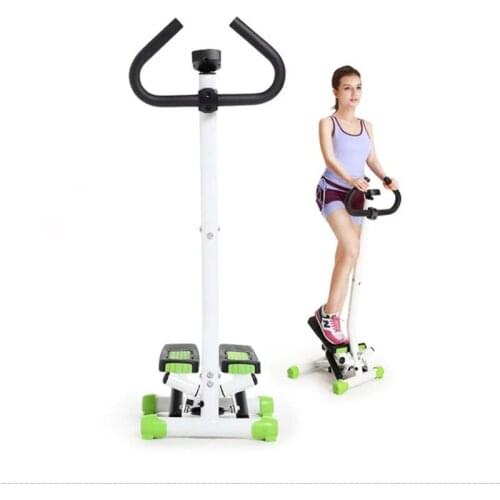 Indoor Handrail Mini Stepper Machine Fitness Stepper Exerciser Men Women Slimming Weight Loss Training Sports Equipment For Home