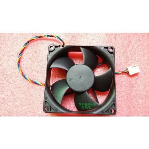 Genuine 8020 PMD1208PKV1-A DC12V 4.8W 4 line PWM temperature control cooling fan