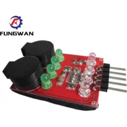 RC model 2S 3S 4S Detect Lipo Battery Low Voltage Alarm Buzzer Dual speakers