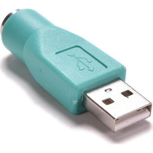 1PC USB 2.0 Male to for PS2 Computer PC Laptop Keyboard Mouse Cable Connector for PS2 Female Converter Adapter