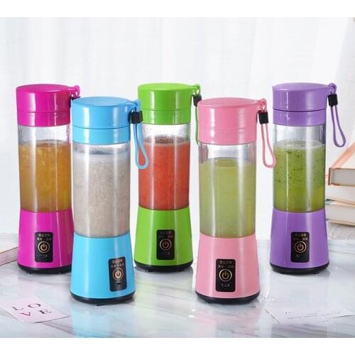 400ml Portable USB Rechargeable Electric Juicer Blender Mixer Smoothie Squeezer Fruit Vegetable Cutter kitchen Accessories
