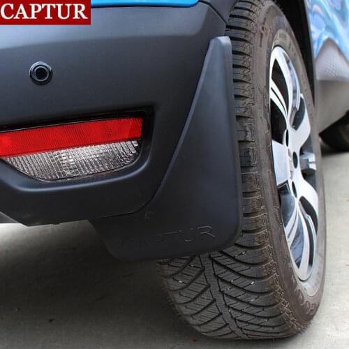 Car Rear Front Mudguards Mud Flaps Splash Guards for Renault Captur 2014-2019