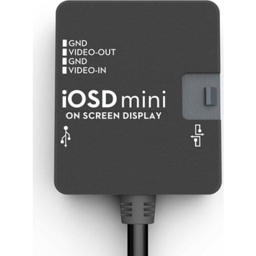 DJI iOSD mini Supports DJIs autopilot systems such as Woo Kong-M, Naza-M, Naza-M V2 Provides Real-Time Flight Information