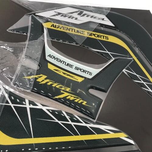 For Honda CRF1000L CRF 1000L CRF1000 L Africa Twin 2014-2019 Motorcycle Tank Pad Protector 3D Gel Sticker Decal