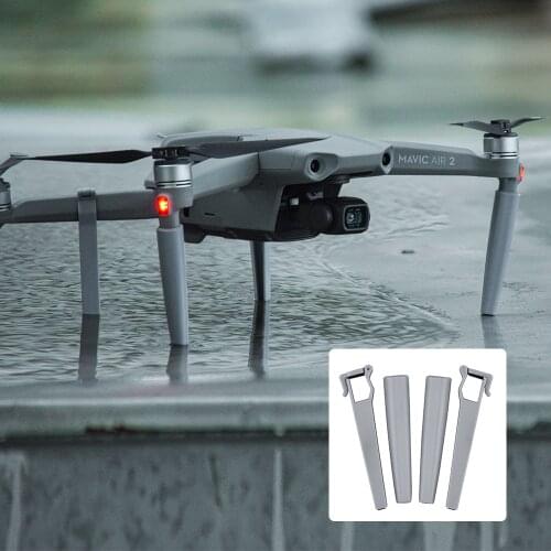 For mavic air2 Landing Gear 4cm Heighten Landing Legs Foldable Extended Support Kits Feet for DJI Mavic Air 2 Drone Accessories