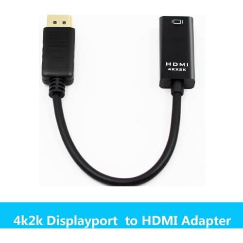 DP Male to HDMI Female Cable Adapter 1080P Converter Adapter Cable for PC Display Laptop Projector HD Audio conversion