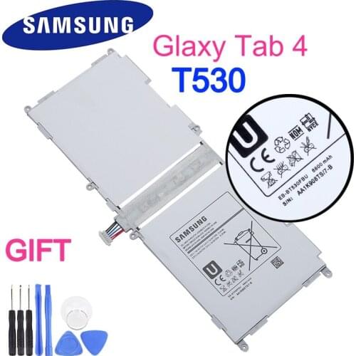 SAMSUNG EB-BT530FBU EB-BT530FBC For Samsung GALAXY Tab4 Tab 4 SM-T530 T531 T535 T537 T533 T535 6800mAh Original Tablet Battery