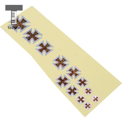 Tooyful Electric Acoustic Guitar Neck Fretboard DIY Stickers for Musical Practicers