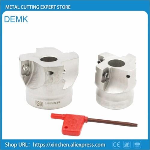Milling disc R390 100-32-6T 100mm for Sandvik R390-170408 series Mechanical milling Carbide insert CNC Milling cutter knife dish