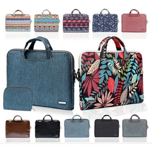 Canvas laptop bag liner for ipad/Apple macbook air Lenovo Asus 10"12"13"13.3"14"15"15.6" inch notebook bag