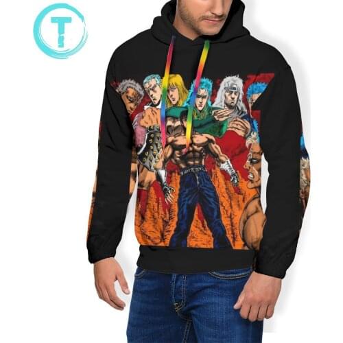 Hokuto No Ken Hoodie Hokuto Shinken - Final Musou Tensei Hoodies Men Stylish Pullover Hoodie Over Size Hoodies