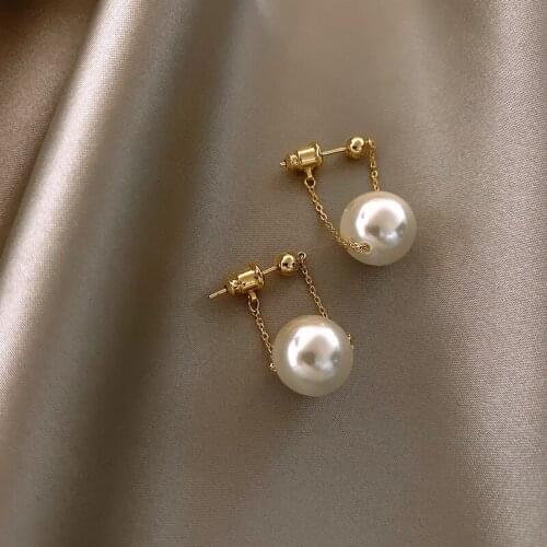 Korean New Design Fashion Jewelry Imitation pearls Earrings For Woman Vintage Luxury Party Personality Drop Earring SALES