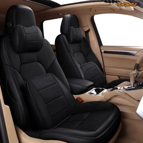 KAHOOL Custom Leather car seat cover For Opel Astra Antara Vectra Zafira Chery Tiggo 3 5 7 QQ A3 A2 A1 ARRIZO 7 5 3 M7 seats