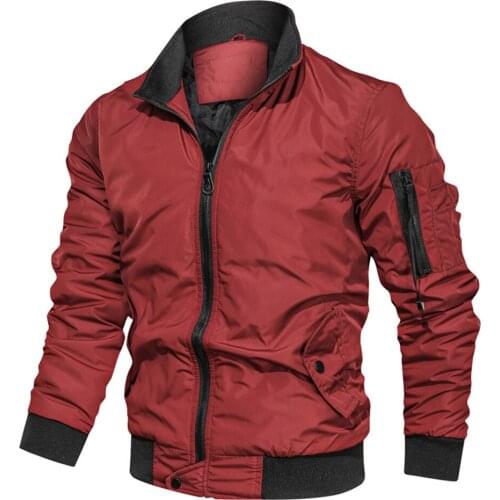 Men Long Sleeve Tactical Jacket Mens Workout Training Jacket Patchwork Bomber Zipper Pockets Tops Coat