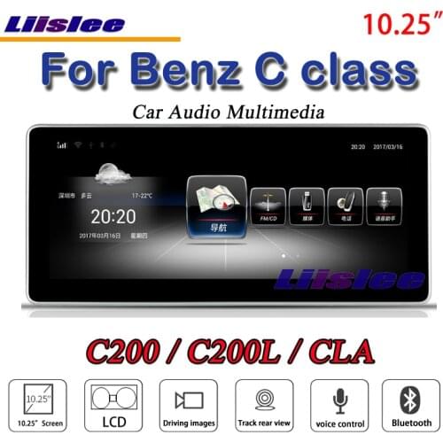 Liislee Car Multimedia For Mercedes Benz C Class C200 C260 C180 MB W204 2007~2014 Car Radio DVD Player Stereo GPS NAV Navigation