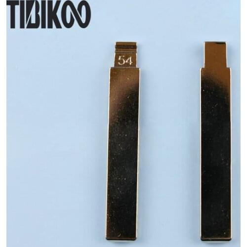 NO.54 Replacement Key Blade for Peugeot 307 Side Groove