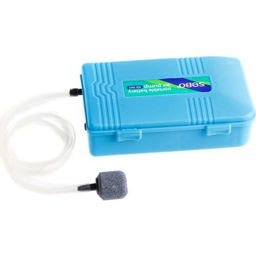 New Portable Battery Air Pond Powered Pump Oxygen Backup For Aquarium Fish Tank