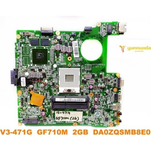Original for ACER V3-471G laptop motherboard V3-471G GF710M 2GB DA0ZQSMB8E0 tested good free shipping