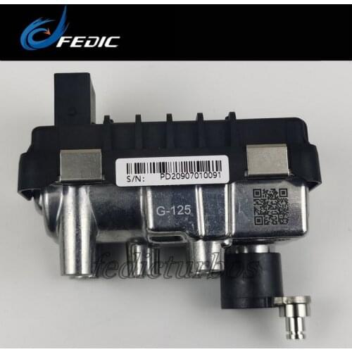 Turbocharger actuator wastegate G-125 712120 6NW 008 412 742730 for BMW 530D X5 3.0D E61 E53 160 Kw 218 HP M57N 2003-2005