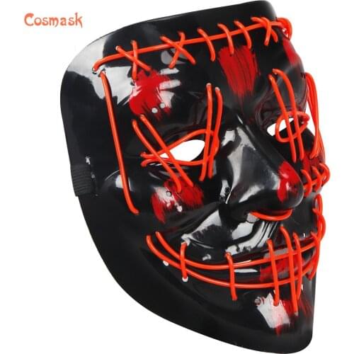 Cosmask Real Adult Party Costume Retro Mask Carnival Cosplay Mask Warm Smile Clown Retro