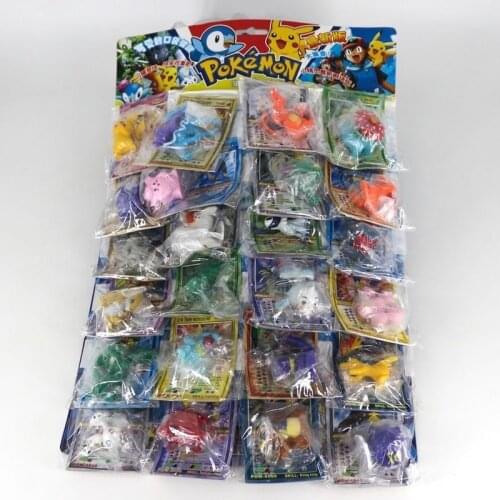 Takara Tomy Pokemon Dolls with Cards Collection for Children Battle Trading Figure Card Game Gold Cards Action Figures