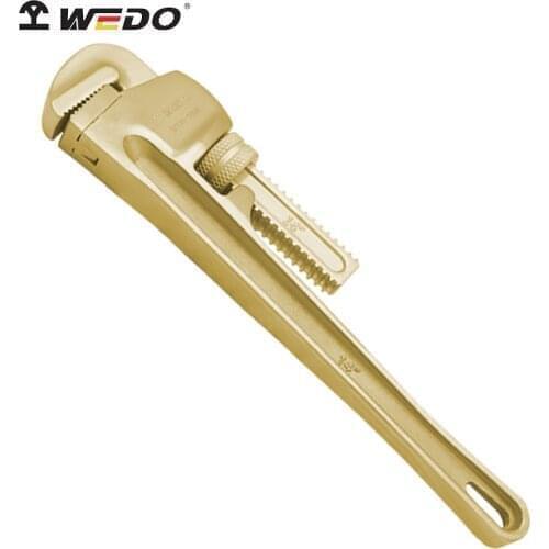 WEDO Non-sparking Wrench Pipe,Spanner, Explosion-proof, BAM certified,350mm