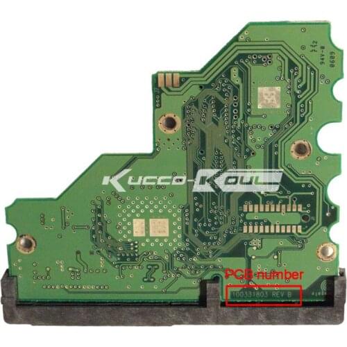 Hard drive parts PCB logic board printed circuit board 100331803 for Seagate 3.5 SATA hdd data recovery hard drive repair