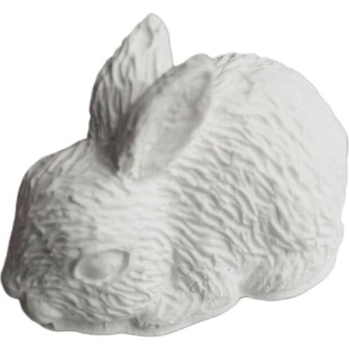 3D Easter Bunny Animal Soap Silicone Mold Chocolate Fondant Rabbit Cake Decorating Handmade DIY Tool Accessories