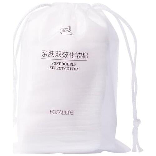 80pcs Make Up Cotton Pads Travel Package Soft and Comfortable Facial Makeup Remover