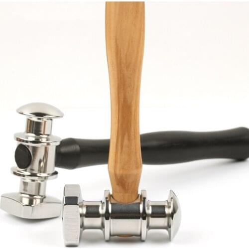 All is Hammer Handmade Hammer 304 Steel wood handle Leather work Hand Tools
