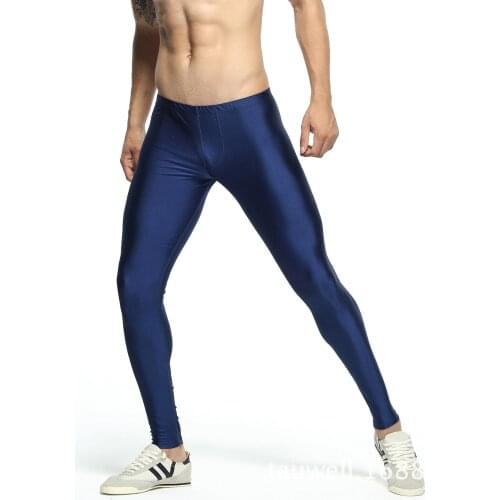 Men Fitness Pants Joggers Compression Pants Male Trousers Bodybuilding Tights Leggings For Men Fashion Yoga golden