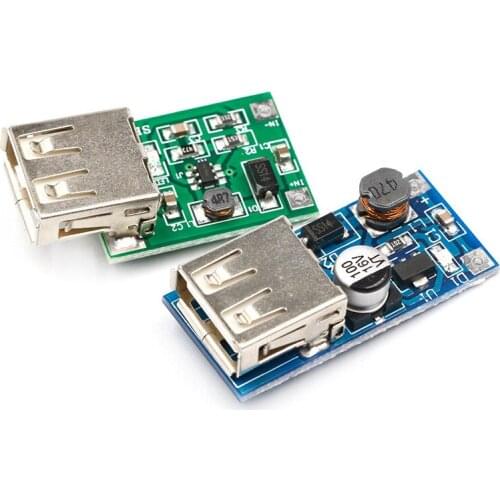 DC-DC adjustable boost power supply module USB battery board 0.9V~5V liter 5V 600MA 1A 1.5A 3A USB Output charger Step Up module