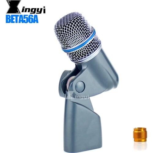 BETA56A BETA 56A Professional Dynamic Kick Drum Microphone For Studio Tom Snare Drums Bass Amplifier Percussion Brass Instrument