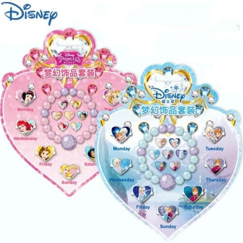 Disney Princess Makeup Toys Frozen Anna Elsa Stickers For Baby Kids Make Up Ring Toys Tattoo Nail Sticker Children Birthday Gift