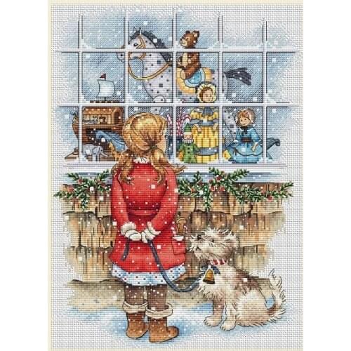 Angel girl DIY Cross Stitch Kit Packages Counted Cross-Stitching Kits New Pattern NOT PRINTED Cross stich Painting Set